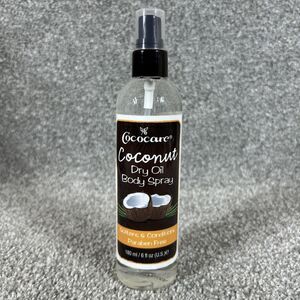 Cococare Coconut Dry Oil Body Spray For Healthy Skin Travel Size, 6 oz (180 ml)